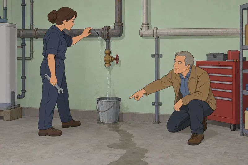 Cause and Effect evidence appears beside a pipe.