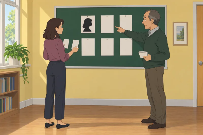 cuestionario sobre los nombres aparece en clase.
