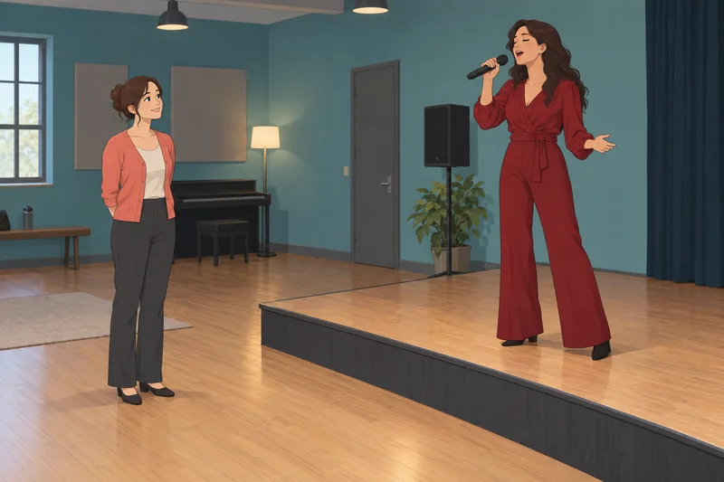 Celebrity Crush Quiz: viewer admires performer.