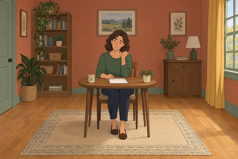 Una escena muestra el cuestionario de sensibilización.