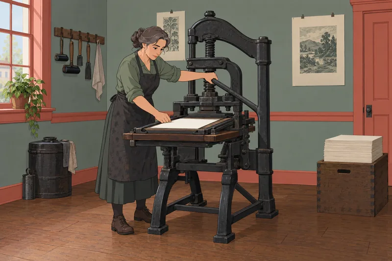 Charles Dickens Quiz shows a printer working.