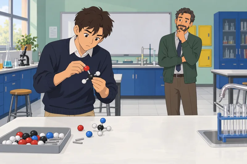 Chemical Formula Practice appears in a chemistry classroom.