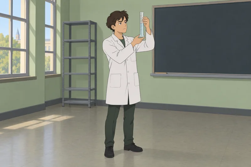 Chemistry Glassware Quiz shows a learner checking glassware.