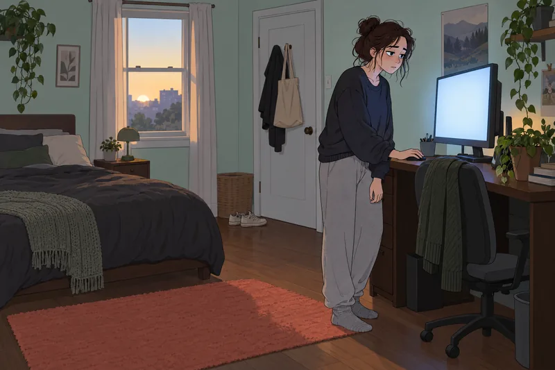 Chen Internet Addiction appears beside a bedroom monitor.