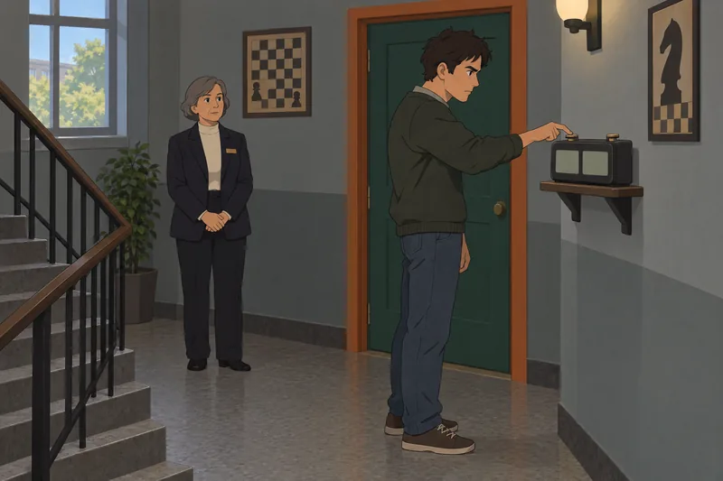 Chess Personality Test shows the game clock.