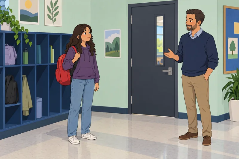 La escena infantil de resiliencia muestra apoyo tranquilo.