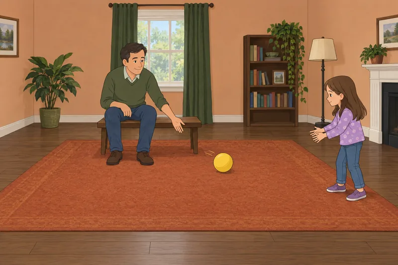 Childhood Autism Rating follows a calm turn-taking game.