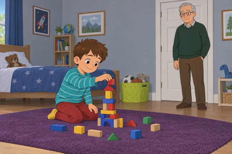 Children's Behavioral Self-Regulation appears during calm block play.