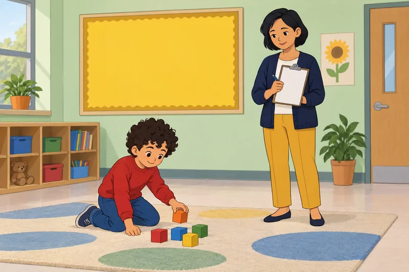Child Gender Identity shows a calm block choice.