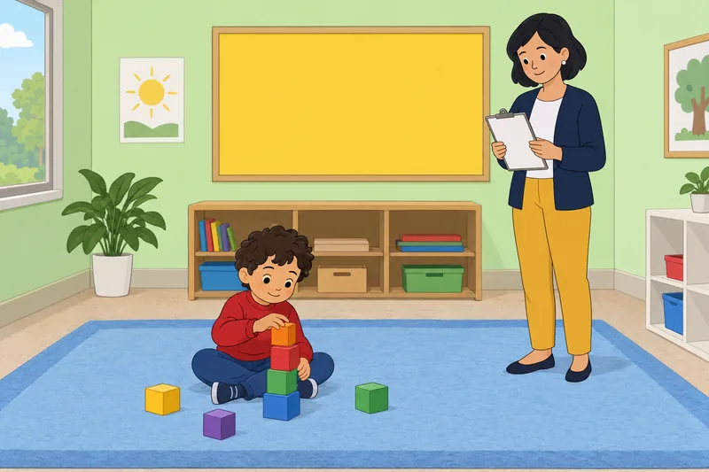 El cuestionario infantil de muestra una elección.
