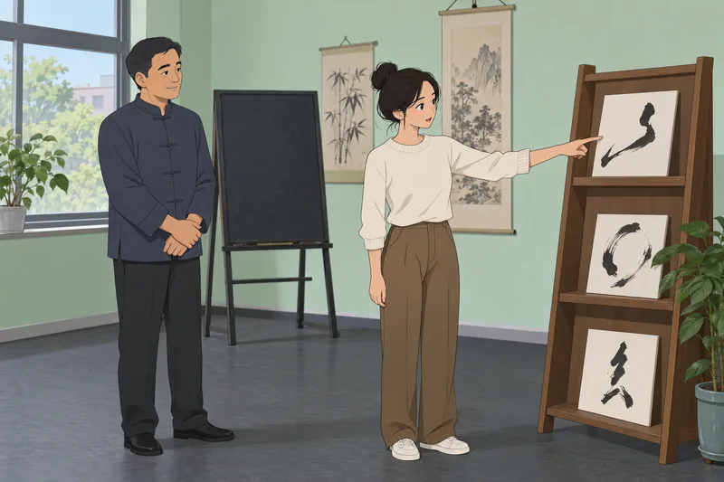 Chinese Character Quiz shows a learner choosing.