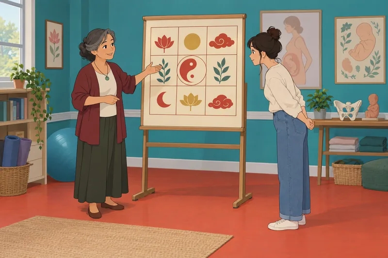 Chinese Labor Prediction: educator explains a birth chart.