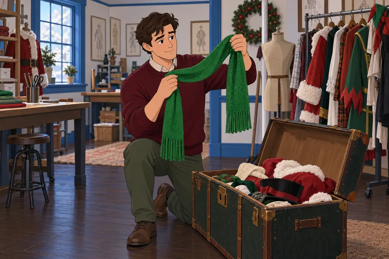 Christmas Movie Picture highlights a holiday prop.