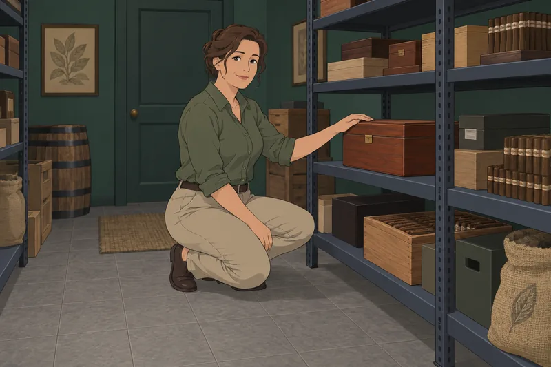 El cuestionario sobre puros presenta un humidor.