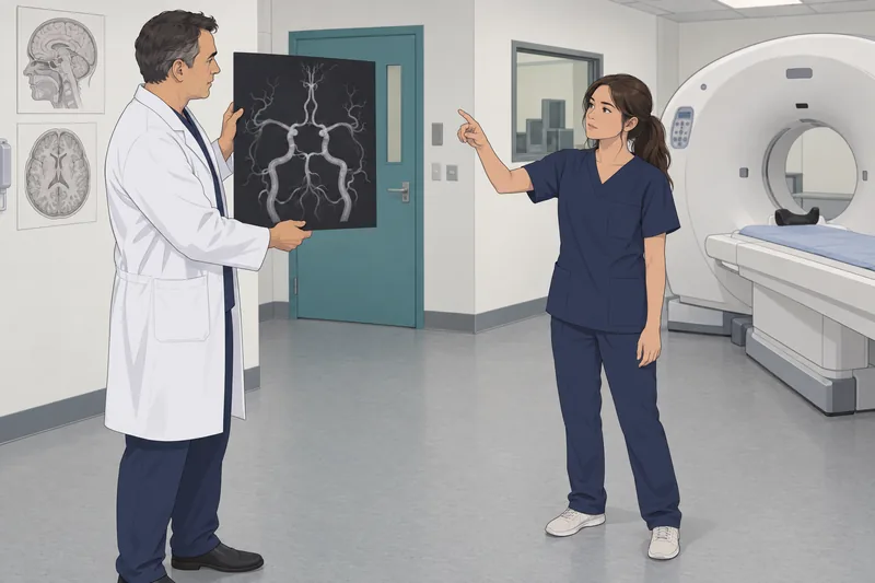 Circle of Willis imaging appears in clinic.