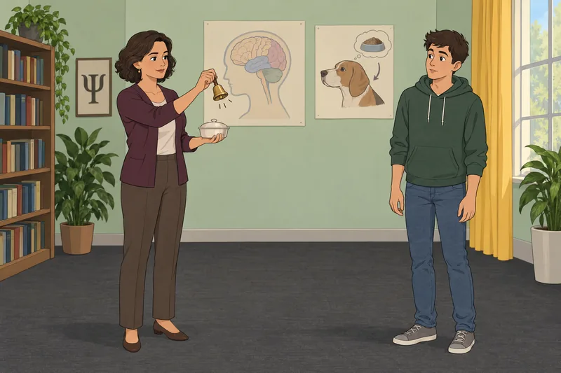 Classical Conditioning Quiz shows a bell cue.