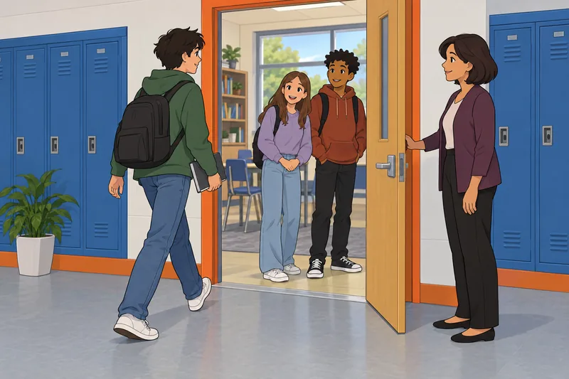 Clique Quiz follows a student entering a group.
