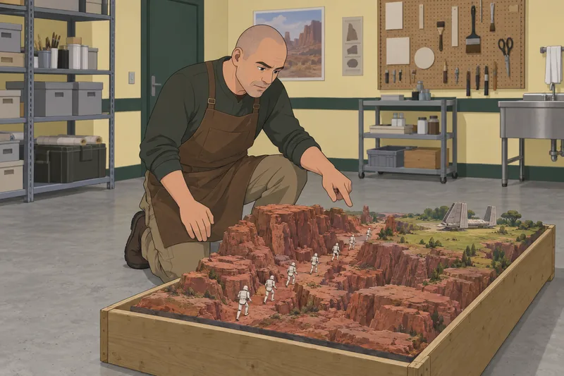 Clone Trooper Quiz highlights a battle diorama.
