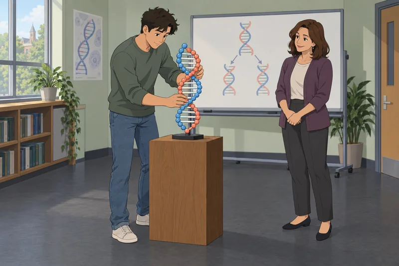 El cuestionario sobre clonación explica el ADN copiado.