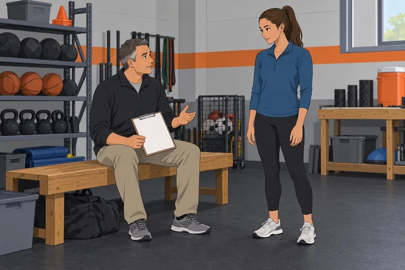 Coach–Athlete Scale Test shows a review.