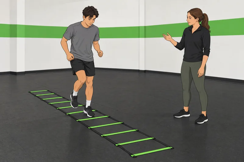 Coach–Athlete Scale Test appears in a gym.