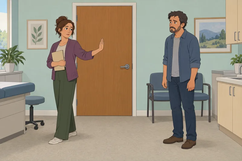 Codependency Scale Test depicts a calm boundary conversation.