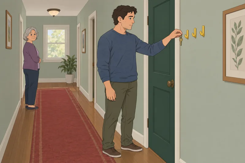 Una escena de codependencia para marcar límites.