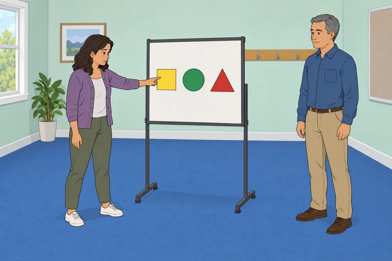 Cognitive Style Assessment in a classroom choice task.