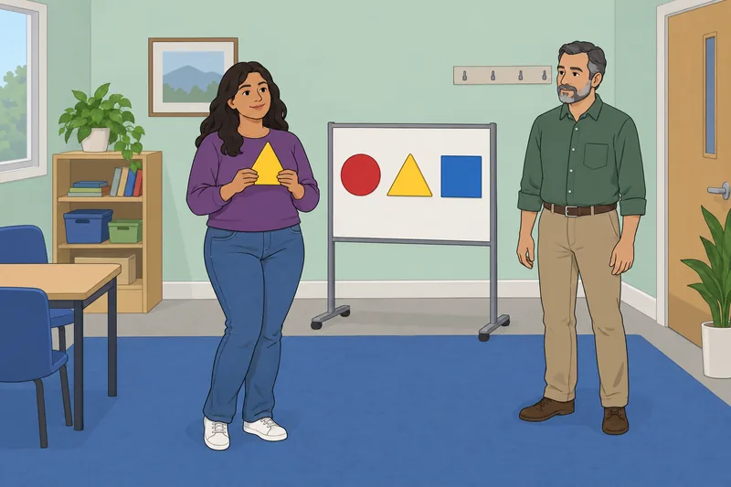 El diagnóstico del estilo aparece en un aula.