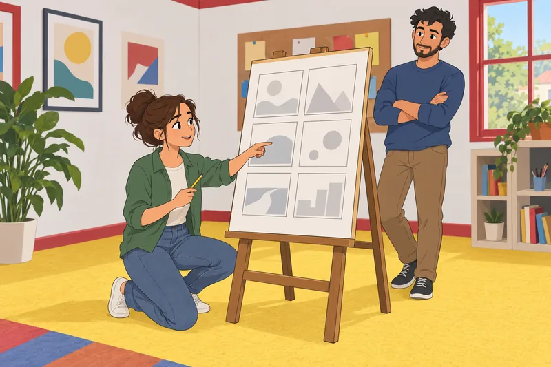Colby Brock Quiz shows an observant storyboard review.