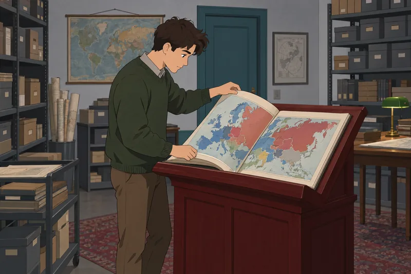 Cold War Map opens an atlas review.