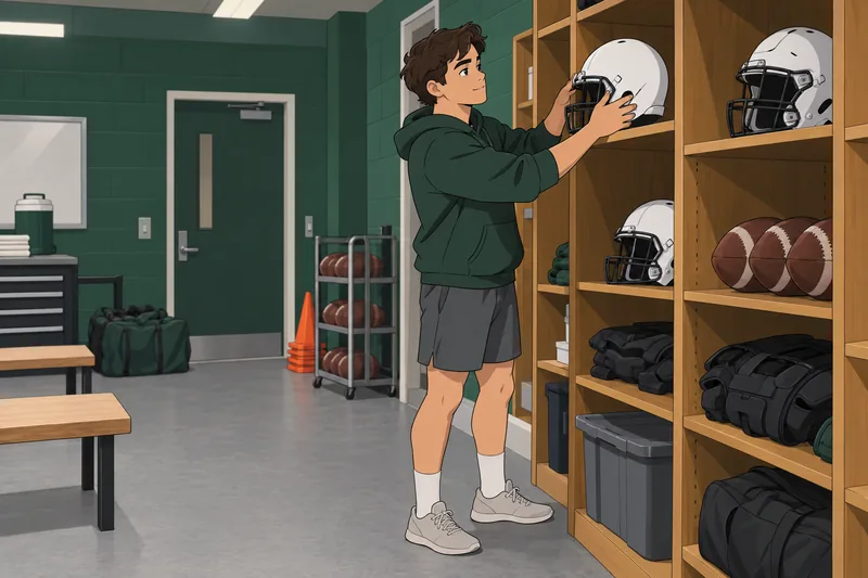College Football Teams recognition begins with a helmet.