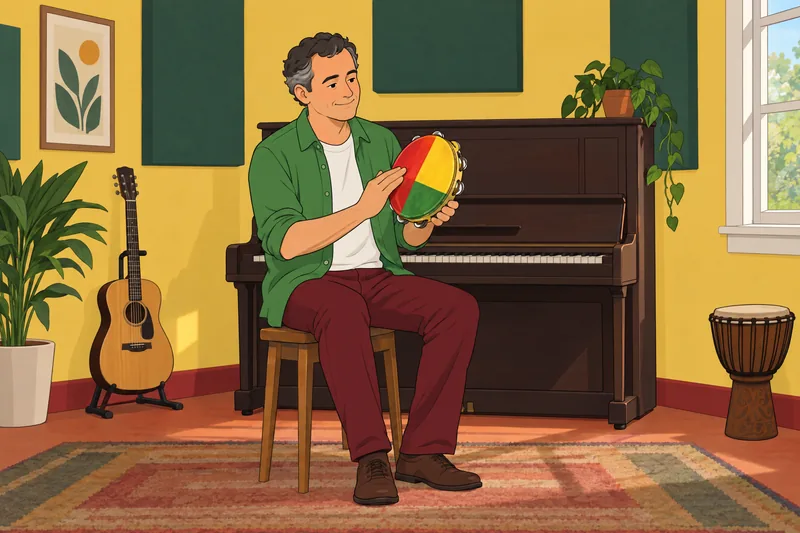 Color Mood Quiz captures a musical mood choice.
