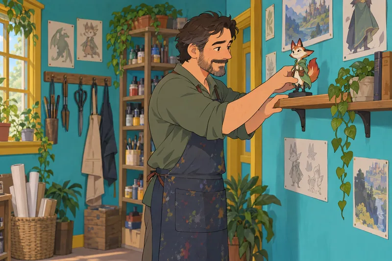 Comfort Character Quiz shows a cherished character figurine.