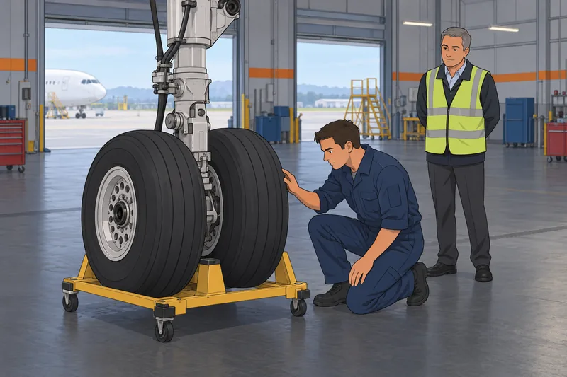 Commercial Plane Quiz observes landing gear.