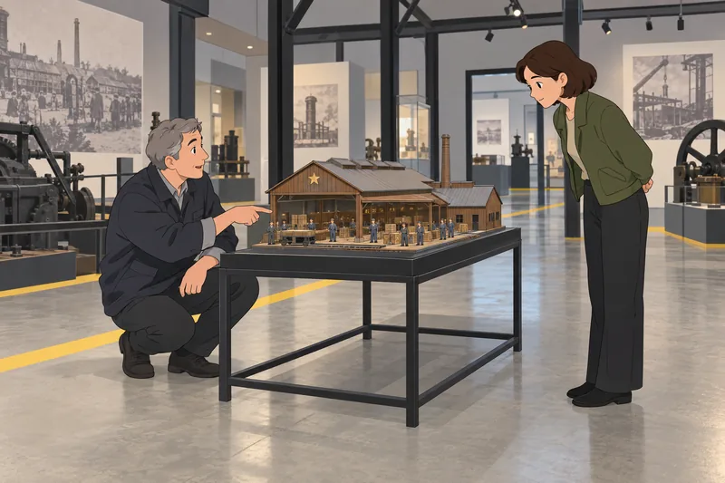 Communist Quiz takes place in an industrial museum.