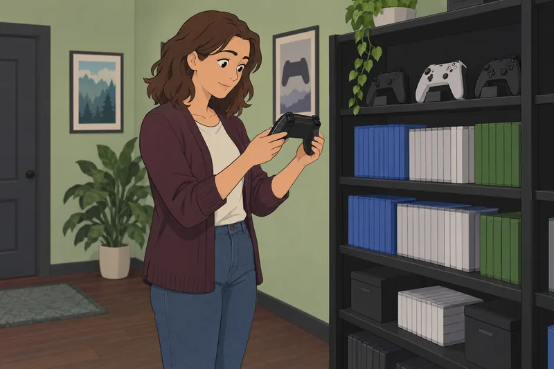 El cuestionario sobre videojuegos muestra un mando.