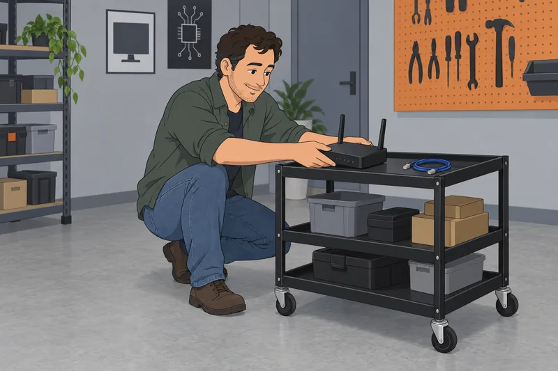 El cuestionario de computación presenta un enrutador.