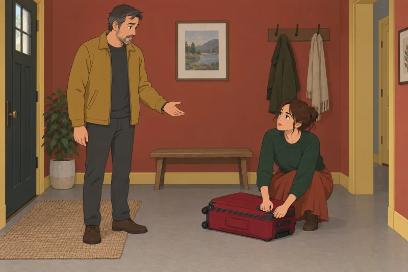 Conflict Resolution Styles emerge beside a travel case.