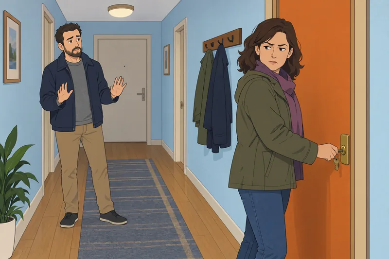 Conflict Situations Questionnaire depicts a closed-door discussion.