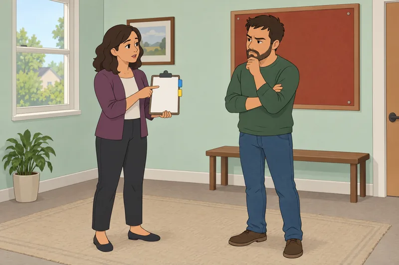 Conflict Situations Questionnaire shows a calm disagreement.