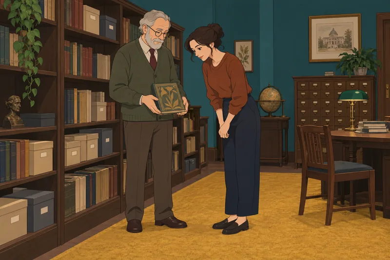 El cuestionario sobre derechos muestra libros archivados.