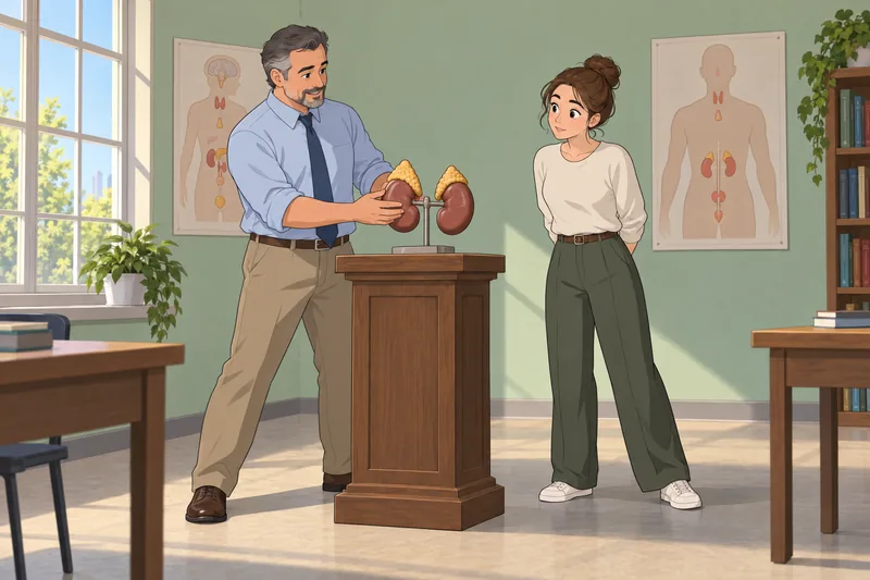 Cortisol Quiz teaches adrenal rhythm in class.