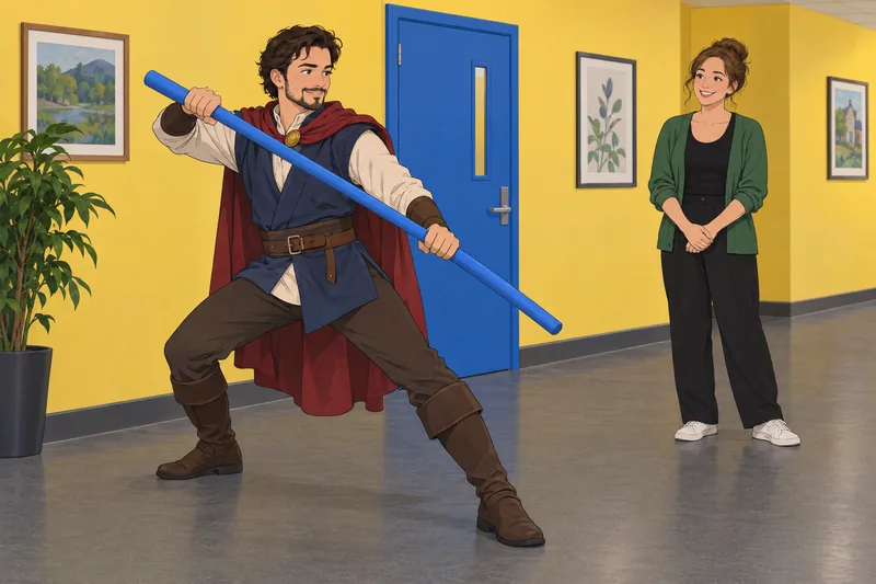 Cosplay Quiz captures a lively character pose.