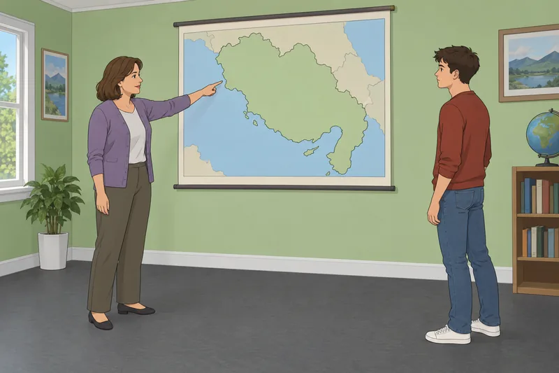 Country Outline Quiz shows a national outline.