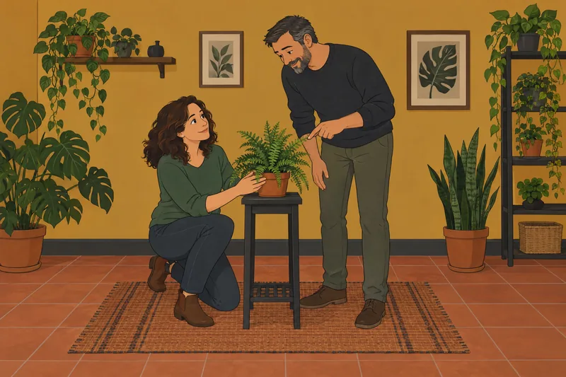 Couples Quiz captures shared plant care.