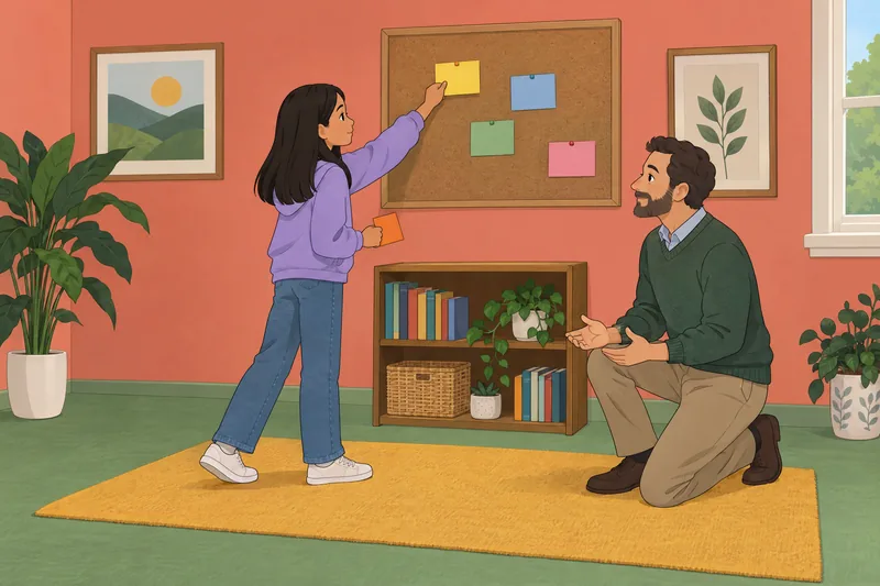 Children's Depression Inventory shows a classroom feelings activity.