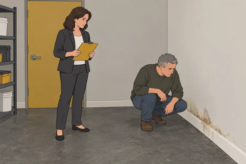 El cuestionario sobre coberturas muestra una inspección.
