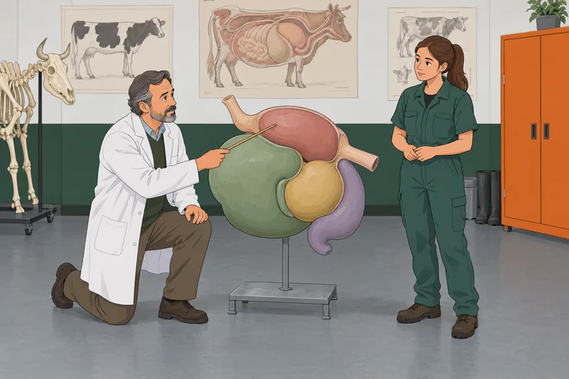 Cow Parts Quiz shows a digestive model lesson.