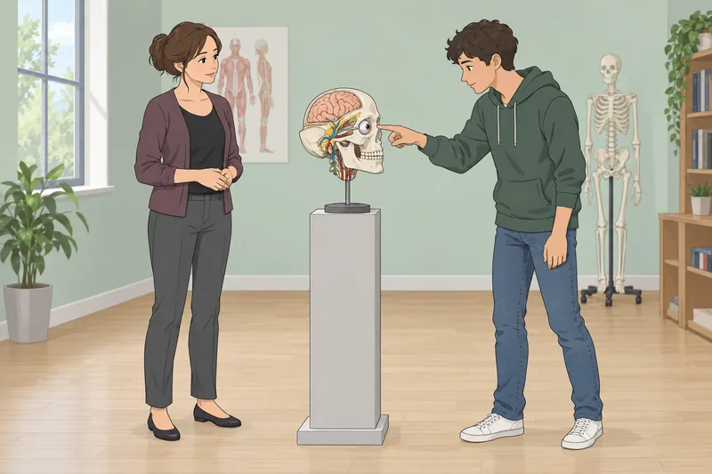 Cranial Nerves Quiz depicts a skull lesson.